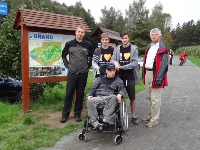Handicapovaným turistům se ve Svitavách otevřela další stezka 